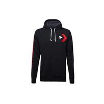 Converse Sweatshirts Men's Ink Black Hooded Moderate Regular 10007744-A01 M
