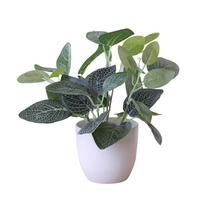 Dirbtinė lapija Stalinis bonsai Gėlės Vazoniniai augalai Namų stalo biuro dekoras 1#