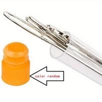 15 vnt. Rankų siuvimo adata Didelės skylės adata Seno vyro adata Buitinė Didelė akis Ploni Ilgi Tradiciniai rankų siuvimo drabužiai Big Eye Needles - 3 Sizes Mixed 15 Pieces