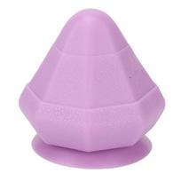 Masažinis kūgis kamuoliukas Myofascial release Nešiojamas Sumažinti skausmą Siurbimo masažuojantis kūgis kamuoliukas Violetinis