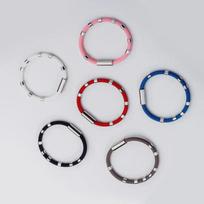 Žiemos lauko sporto antistatinės riešo dirželio apyrankės priedai 8-Ring Men's 20cm Red (With Box)