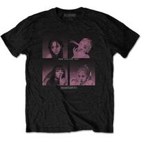 BLACKPINK T Shirt How You Like That Band Logo New Official Unisex Black Size XL S įvairiaspalvis