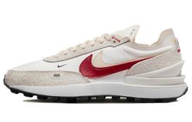 Nike Waffle One Se Sail Pearl White Black Gym Red Women's DX4309-100 36