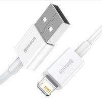 Baseus CALYS-A02 Superior Fast Charging Cable Lightning 2.4A 1m / White
