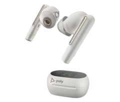 HP Voyager Free 60+ UC White  Sand Earbuds +BT700 USB-A