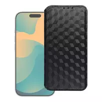 OEM Cubic Book book-style phone case for iPhone 17, black