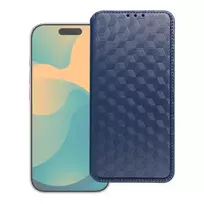 OEM Cubic Book book-style phone case for iPhone 17 Pro, blue