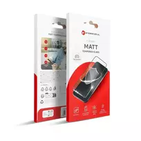 Forcell Tempered glass for iPhone 13 / 16e (SE 4 2025) Matte Black Glass