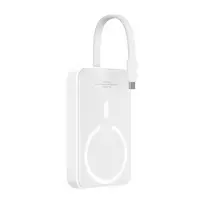 Baseus Mini Bayern Edition external battery (power bank) | 10,000 mAh | 30W | USB-C, MagSafe | white