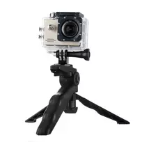 OEM Mount with a mini tripod for GoPro SJCAM action cameras, black