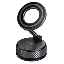 Borofone BH144 Custodio magnetic car phone holder with suction cup 4.5-7.0" black