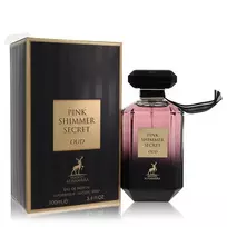 Maison Alhambra Pink Shimmer Secret Oud EAU DE PARFUM SPRAY 3.4 OZ for WOMEN