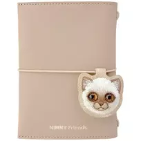 Nimmy Notebook + pen Set 2-in-1 New Big-Eye Cute Pets 2.0 Cat brown