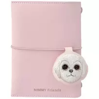 Nimmy Notebook + pen Set 2-in-1 New Big-Eye Cute Pets 2.0 Dog pink