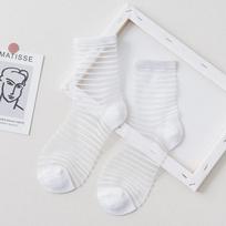 Summer Lace Mesh Transparent Women Socks Ultra-thin Breathable Women Girls Short Socks Harajuku Vintage Streetwear Crew Socks EUR 34-39