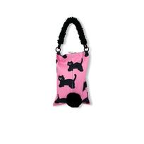 Creative Cat Car Tissue Box With Soft Fabric Cover For Vehicle And Living Room Pink