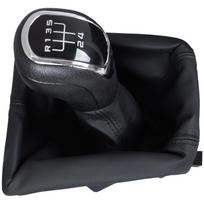Skoda Superb Ii 08-12 Gear Shift Knob + Gaiter With Frame 5 Speeds