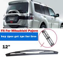 1vnt automobilio galinio valytuvo šluostė 12  tinka Mitsubishi Pajero priekinio stiklo hibridinių automobilių valytuvų priedams 12 inch