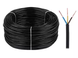 ELEKTROKABEL Electric Cable OMY 3x1 300/300V Black