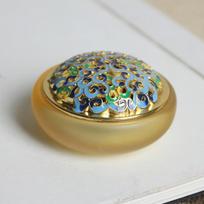 Mini Glaze Jade Smilkalų degiklis Agarwood Sandalwood Aromaterapinė viryklė namų biuro dekoravimui Aromaterapijos indas gray
