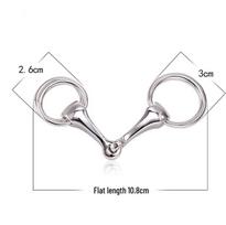 Elegant Dual-Use Horsebit Scarf Buckle - Wang Manni Style Versatile Square Scarf Accessory sidabras