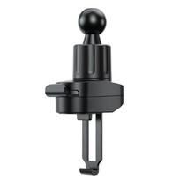 Secure Air Vent Car Phone Holder Mobile Mount with Extended Metal Hook Shockproof Easy Insertion Suitable for Smartphone juoda