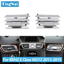 Priekinis prietaisų skydas, centrinis, kairysis, dešinysis, kintamosios srovės ventiliacijos grotelių remonto komplektas arba skirtukas, skirtas Mercedes Benz sedanui W212 E260 E350 2013-2015 A2128303154 Only Slider 1PC