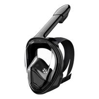 Full Face Snorkel Mask for Adults Snorkeling Gear with Camera Mount 180 Degree Panoramic View Snorkel Set Anti-Fog Anti-Leak Diving Mask for Women Men S/M