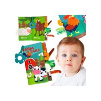 Woopie Baby minkšta knygelė "Fermos gyvūnai"