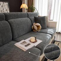 Stori sofos sėdynės pagalvėlių užvalkalai Tampri sofos pagalvės užvalkalas Sofos užvalkalas Atskiras kampinės sofos užvalkalas Baldų apsauga Normal Size (S)-1pc