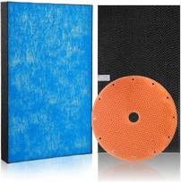 J&Q Replacement Filter Set Daikin ACK70 MCK70 TCK70 KAFP029A4 HEPA Dust Carbon Humidifying Compatible balta