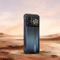HOTWAV Cyber 18 Atsparus išmanusis telefonas, Android 16, Antrinis ekranas, 20GB RAM + 256GB ROM, 6200 mAh 20 W, Kamera 64 MP, NFC/OTG/Dual-SIM/IP68&IP69K 8GB+256GB juoda