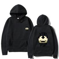 Japonų Anime Unisex Hoodies Naujas Fleece Megztinis Avataras Paskutinis Oro Valdytojas Harajuku Laisvas Streetwear Apvalus Kaklas Viršus Megztinis su Gobtuvu Unisexs 2XL