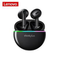 Lenovo XT97 Bluetooth belaidės ausinės su blykste LED lempute Mini TWS Bluetooth ausinės belaidės ausinės ausinės su mikrofonu juoda