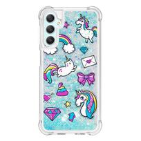 Samsung Galaxy A54 5G SM-A546B dėklas Dinamiškas skystas smėlis Skystas dėklas Samsung A 54 A34 A14 5G A24 A04S A04 A04E telefono dangtelis for Samsung A04