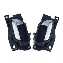 Automobilio vidinės durų rankenėlės kairė dešinė Peugeot 207 208 301 2008 Citroen C3 C4 C5 black