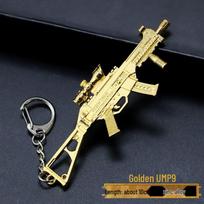 PUBG Peace Elite M416 Alloy Model & 98K Toy Keychain Pendant