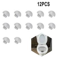 Buferis Amortizatorius Tualeto Dangtelis Atsparus Smūgiams Tualeto Sėdynės Įrankis Top cover cushion white