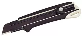 Tajima sulaužomu ašmenų peilis DORA 25 mm, Razar Black Blade, sukamuoju užraktu