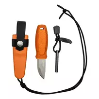 MORAKNIV peilis Eldris, oranžinė spalva + titnagas