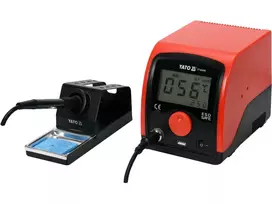 YATO lituoklio stotelė su LCD ekranu 75 W, antgalis 900M