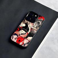 Jujutsu Kaisen Satoru Sukuna Silicone Phone Case For IPhone 17 Pro Max 16 15 14 13 11 Pro Max Plus Glass Phone Case iPhone 15 Plus