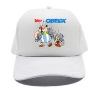 Asterix and Obelix Trucker Hat Amine Cute Mesh Snapback Baseball Caps Women Unisex Sun Beach  Cap Adult Summer Outdoors Hats