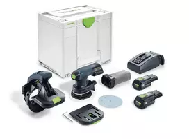 Festool akumuliatorinis ir tinklo krašto šlifuoklis ES-ETSC 125 3,0 I-Plus