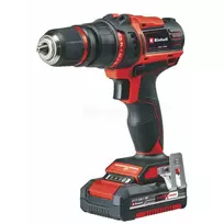 Akumuliatorinis suktuvas Einhell TE-CD 18/45 3X-Li + 22 priedai - 1 x 2,0 Ah