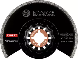 Universalus pjovimo ašmenys Bosch EXPERT Grout Segment Blade ACZ 85 RD4, 85 mm - 10 vnt.