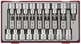 Teng Tools galvu antgalių komplektas 1/2" TX20-TX60 18 dalių