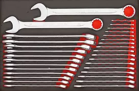 Kilpinių raktų rinkinys Teng Tools TTESP31 5,5-38 mm, 31 dalies