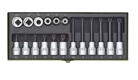 XZN lizdų komplektas Proxxon 1/2", 18 dalių