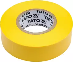 Yato izoliacinė juosta 19 x 0,13 mm x 20 m, geltona
